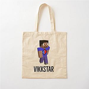 vikkstar minecraft  Cotton Tote Bag