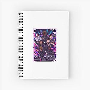 Sidemen (KSI, W2S, MINIMINTER, VIKKSTAR, BEHZINGA, ZERKAA, TBJZL) Spiral Notebook