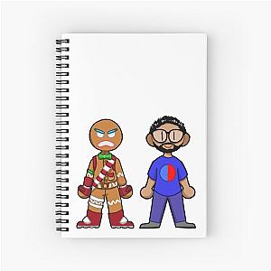 Lazarbeam & Vikkstar Spiral Notebook