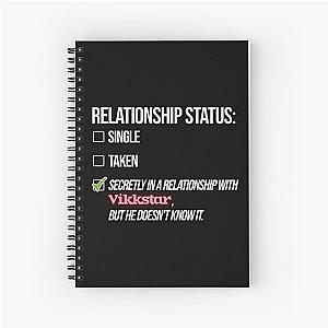 Relationship with Vikkstar Spiral Notebook