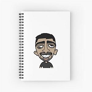 Sidemen clapped vikkstar123  ART Spiral Notebook