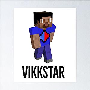 vikkstar minecraft  Poster