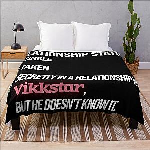 Relationship with Vikkstar Throw Blanket