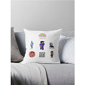 vikkstar sticker pack  Throw Pillow