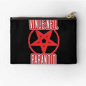 Vince Neil paranoid Zipper Pouch