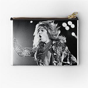 Vince Neil - BW Photograph Zipper Pouch