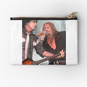 Niki Six and Vince Neil - Photograph Zipper Pouch