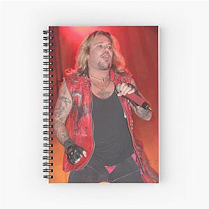 Vince Neil - Photograph Spiral Notebook