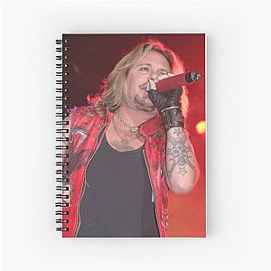 Vince Neil - Photograph Spiral Notebook