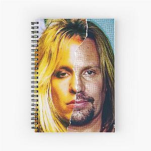 Vince Neil Mugshot Spiral Notebook