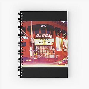 Vince Neil Live One Night Only Spiral Notebook