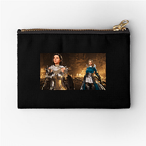 Defy. Destroy. Repeat. Vindictus Defying Fate Zipper Pouches