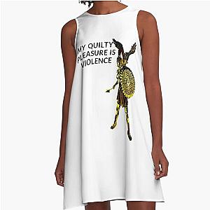 Guilty Pleasure Quotes - athena greek goddes - violent femmes A-Line Dress