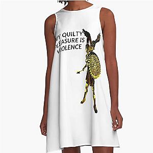 Guilty Pleasure Quotes - athena greek goddes - violent femmes A-Line Dress