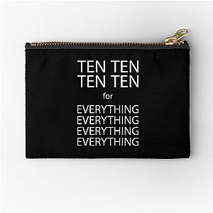 Violent Femmes - Kiss Off - Ten for Everything - White Zipper Pouch