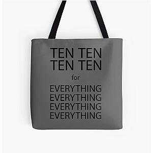 Violent Femmes - Kiss Off - Ten for Everything - Black All Over Print Tote Bag