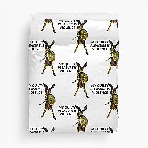 Guilty Pleasure Quotes - athena greek goddes - violent femmes Duvet Cover