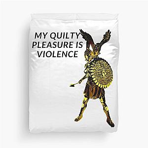 Guilty Pleasure Quotes - athena greek goddes - violent femmes Duvet Cover