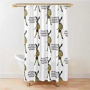 Guilty Pleasure Quotes - athena greek goddes - violent femmes Shower Curtain