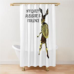 Guilty Pleasure Quotes - athena greek goddes - violent femmes Shower Curtain