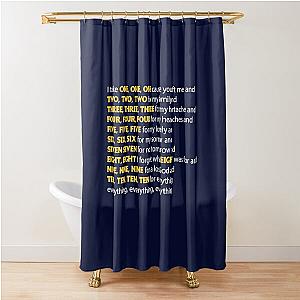 Violent Femmes  KISS OFF Shower Curtain