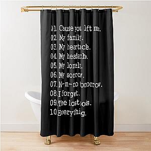 Violent Femmes T-ShirtViolent Femmes - Kiss Off Countdown d Shower Curtain