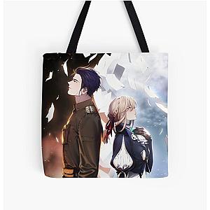 Violet Evergarden - Cute Couple  All Over Print Tote Bag