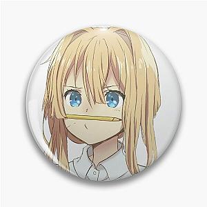 Violet evergarden chibi sticker Pin