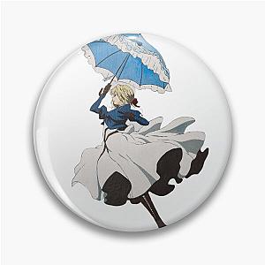 Violet Evergarden Parasol Acrylic Painting Pin