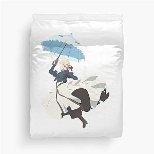 Violet Evergarden - Parasol - Minimalist Art Duvet Cover