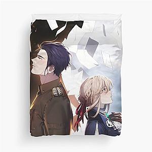 Violet Evergarden - Cute Couple  Duvet Cover