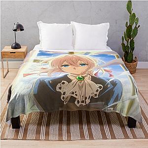 Violet Evergarden - Cover image Throw Blanket