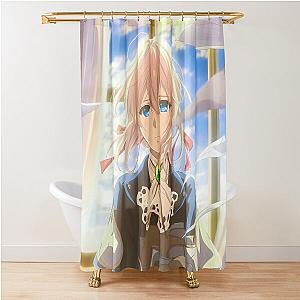 Violet Evergarden - Cover image Shower Curtain