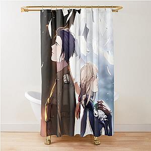 Violet Evergarden - Cute Couple  Shower Curtain