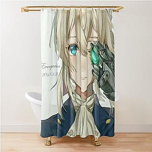 Violet Evergarden Iron Fist Shower Curtain