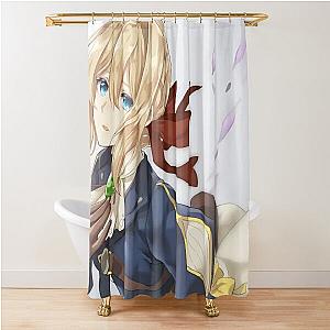 Violet Evergarden Art Poster Shower Curtain