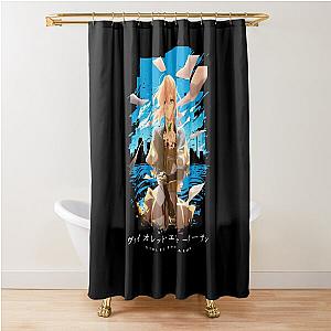 Violet Evergarden Healing Through Words Shower Curtain