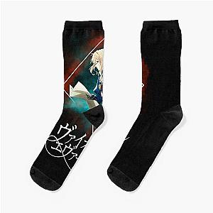 Violet Evergarden Embracing Life's Complexity Socks