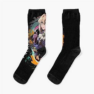 Violet Evergarden Stunning Visuals Abound Socks