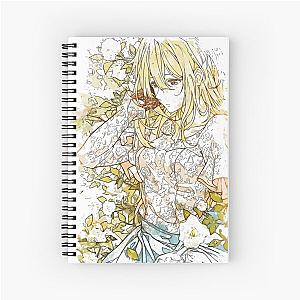 Violet Evergarden Watercolor Spiral Notebook