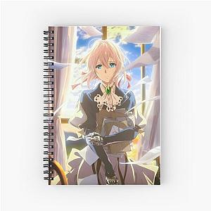 Violet Evergarden - Cover image Spiral Notebook