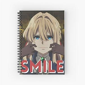 Violet Evergarden Smile Spiral Notebook