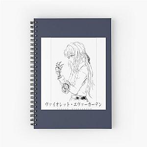 Violet Evergarden  Violet Mono Spiral Notebook