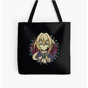 Violet Evergarden 	 	 All Over Print Tote Bag