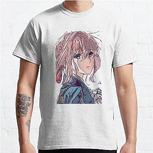 Violet evergarden sad Classic T-Shirt RB0407