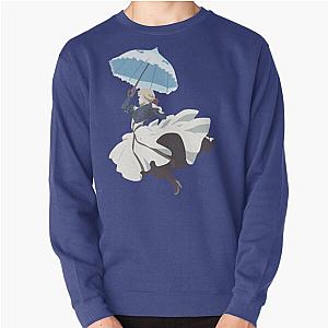 Violet Evergarden - Parasol - Minimalist Art Pullover Sweatshirt RB0407