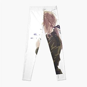 Violet Evergarden, female anime character in brown jacjet Leggings RB0407