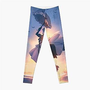 violet evergarden - flying umberella Leggings RB0407