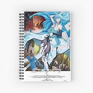 Poster vivy fluorite eye's song Spiral Notebook