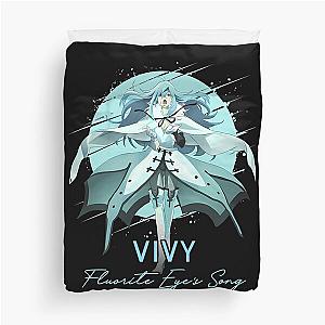 Vivy Fluorite Eye's Song Blue Circle Art Duvet Cover